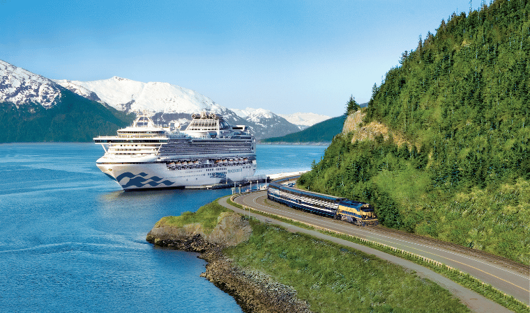 Alaska Princess Ship Train