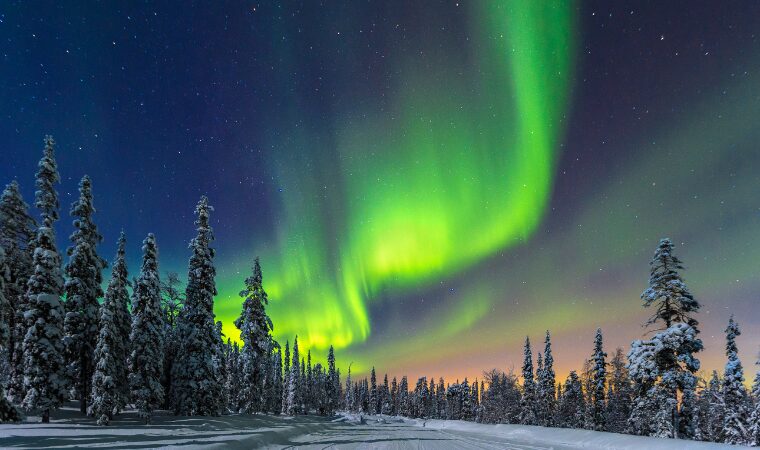 Northern Lights from Finland